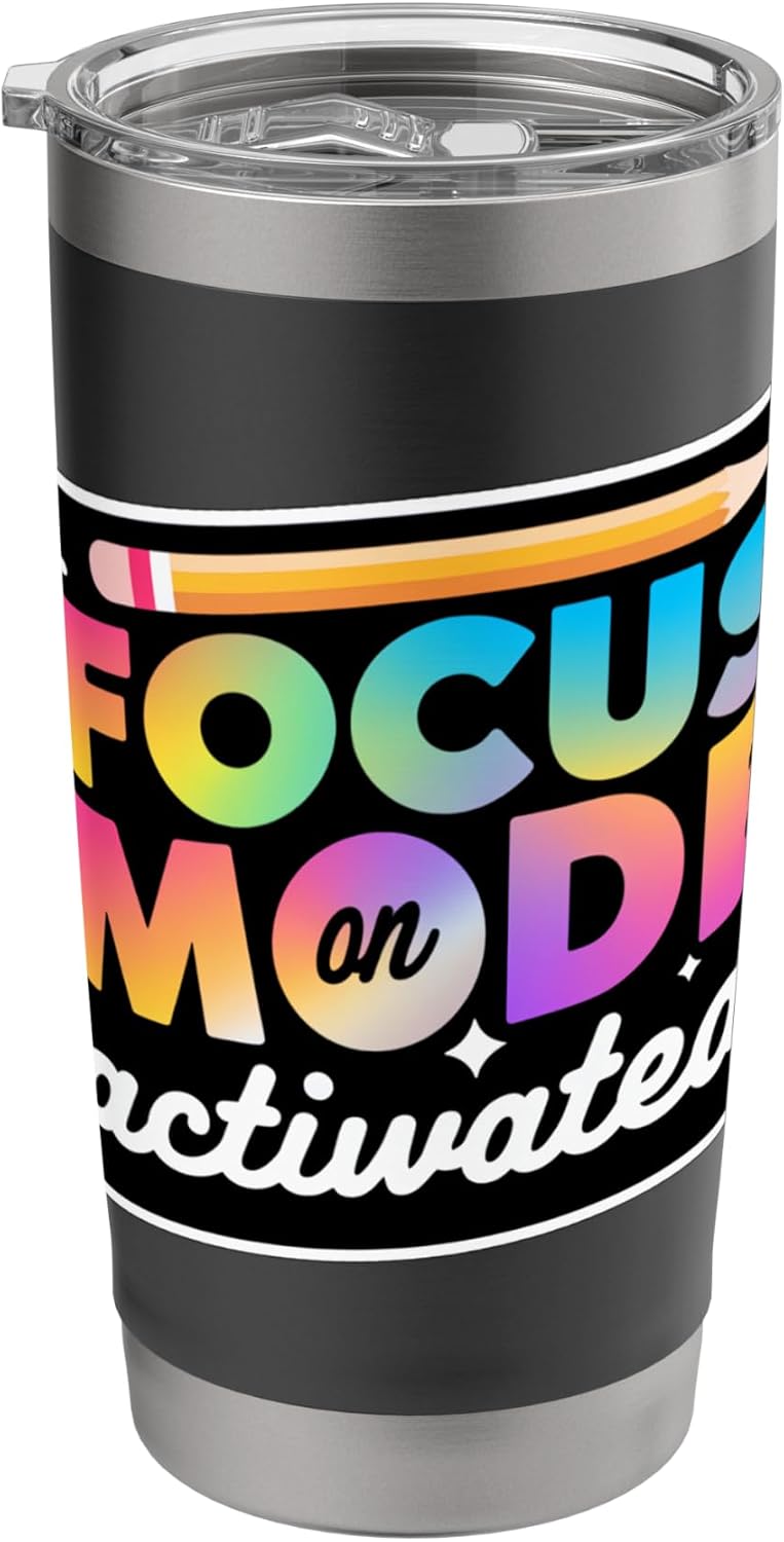 Activated Focus Mode Art Stainless Steel Insulated Tumbler
