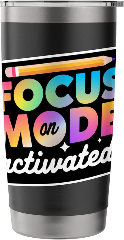 Activated Focus Mode Art Stainless Steel Insulated Tumbler
