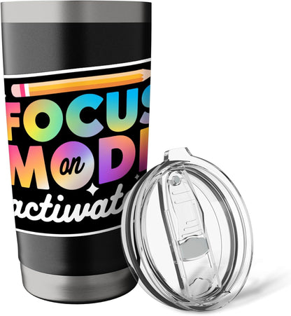 Activated Focus Mode Art Stainless Steel Insulated Tumbler