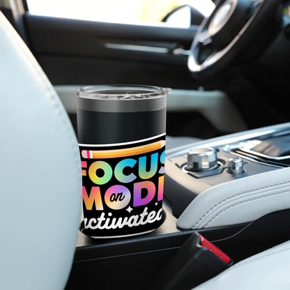 Activated Focus Mode Art Stainless Steel Insulated Tumbler