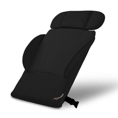 PPBB – Portable Diaper Changing Pad for Car – Smart Baby Changing Pad & Travel Diaper Changer, for Newborns – Travel Changing Station for Baby – Ivory/Black