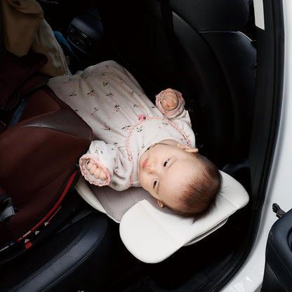 PPBB – Portable Diaper Changing Pad for Car – Smart Baby Changing Pad & Travel Diaper Changer, for Newborns – Travel Changing Station for Baby – Ivory/Black