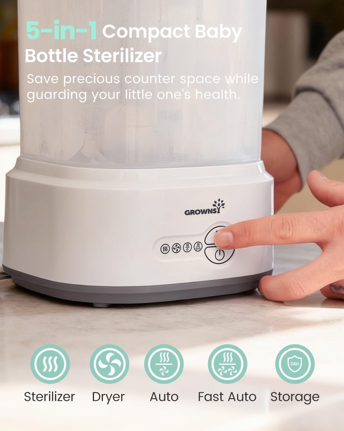3 Layer Bottle Sterilizer and Dryer and Bottle Sterilizer and Dryer