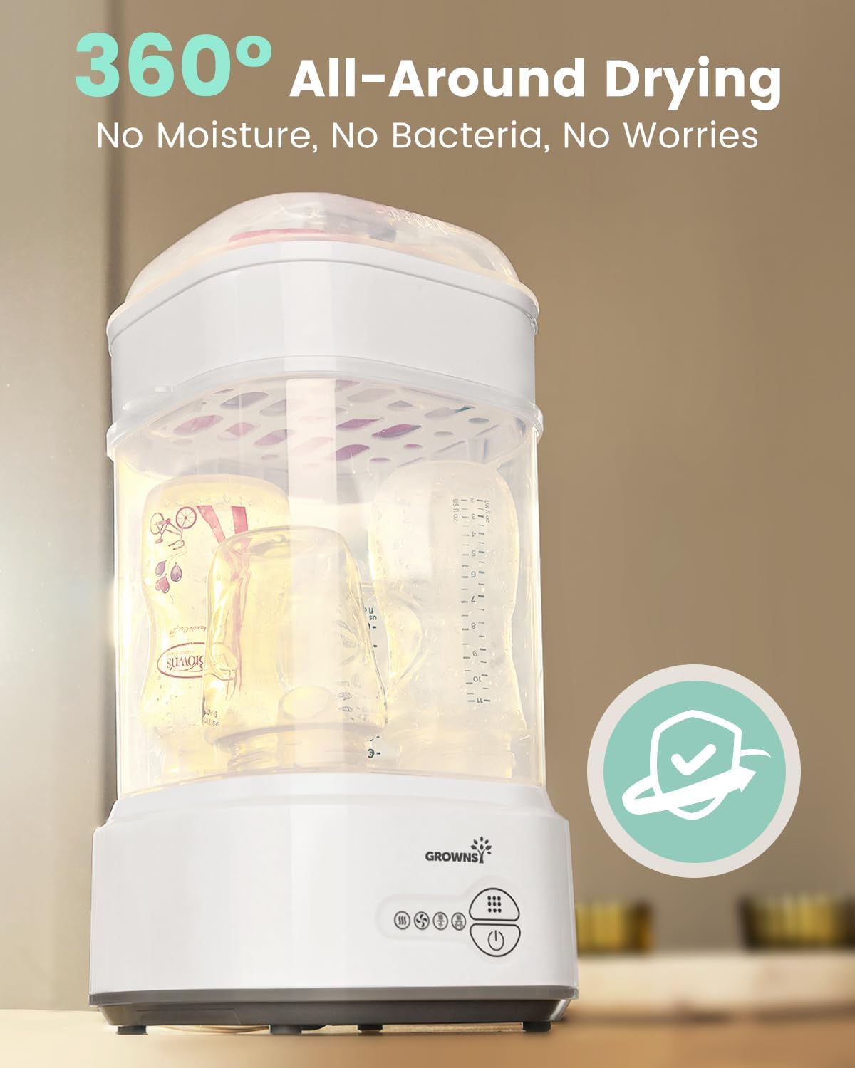 3 Layer Bottle Sterilizer and Dryer and Bottle Sterilizer and Dryer