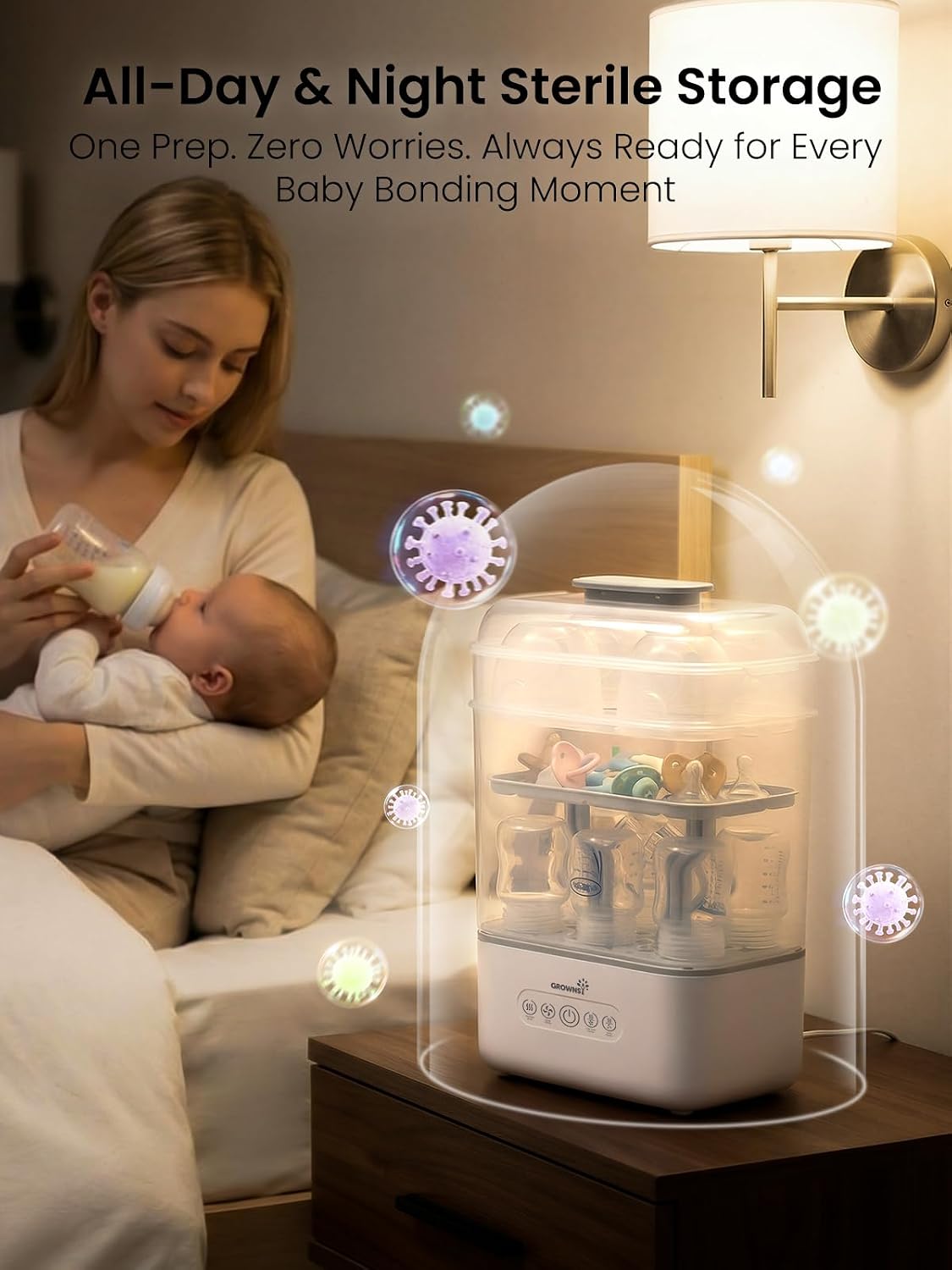3 Layer Bottle Sterilizer and Dryer and Bottle Sterilizer and Dryer