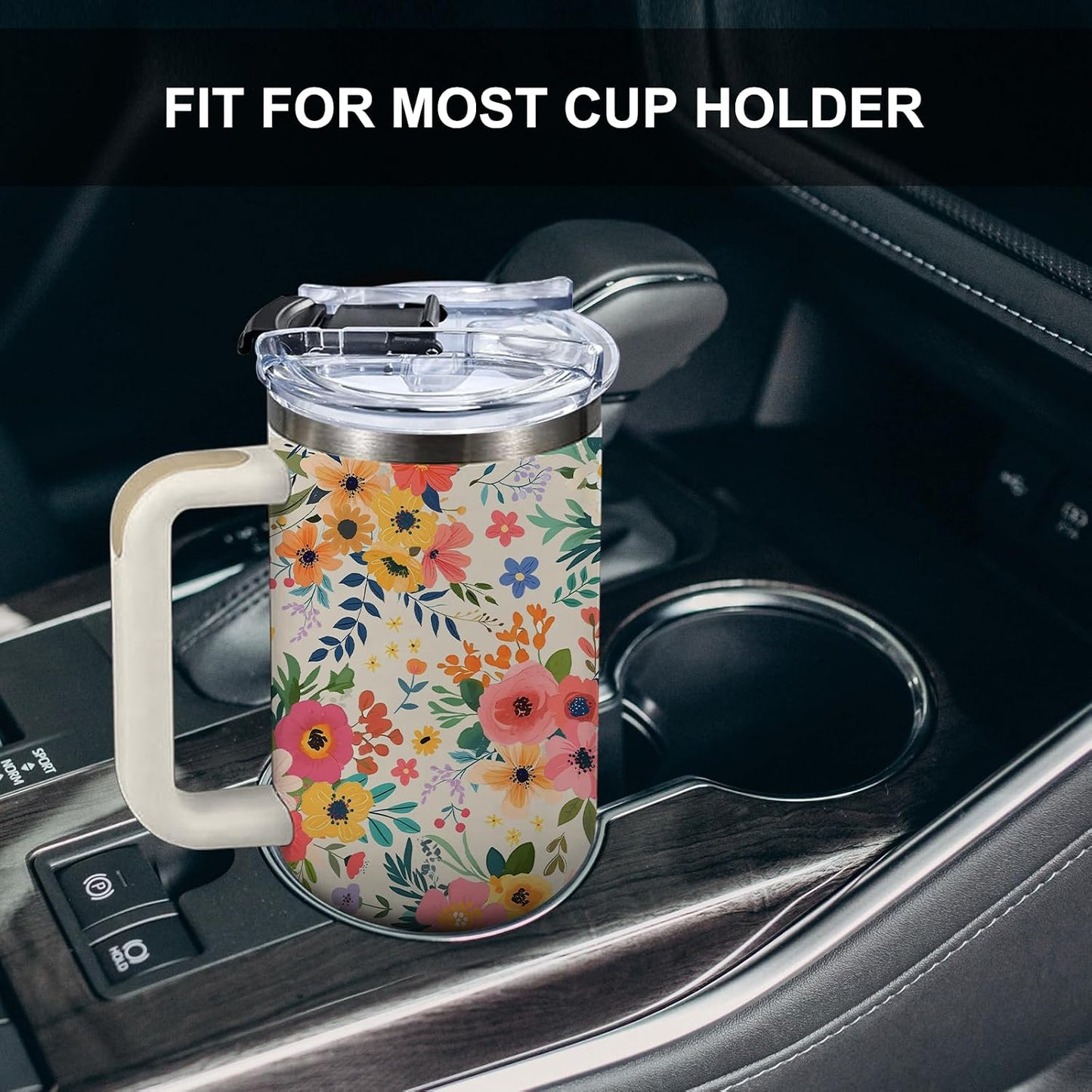 Pineapple Tumbler with Handle 40 oz, Pineapple Gifts For Women Girls, Birthday Christmas Funny Fruit Gifts for ananas Lover