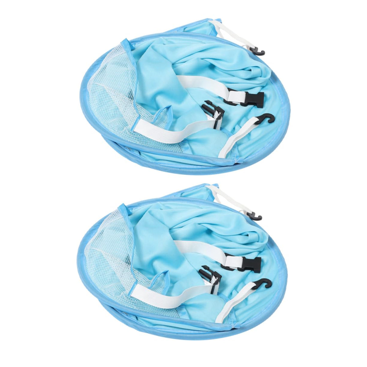 2pcs Stroller Canopy Sunshade Uv Cover for Pushchairs Easy to Install and Against Versatile Use for Outdoor Activities