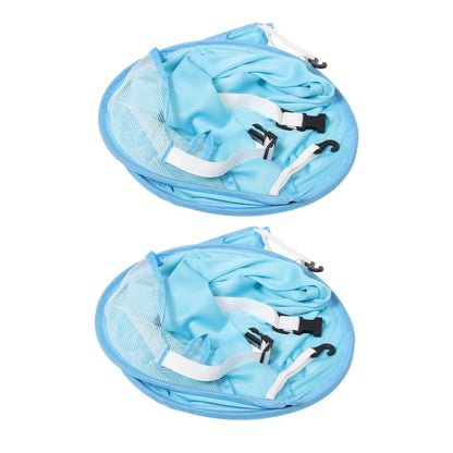 2pcs Stroller Canopy Sunshade Uv Cover for Pushchairs Easy to Install and Against Versatile Use for Outdoor Activities