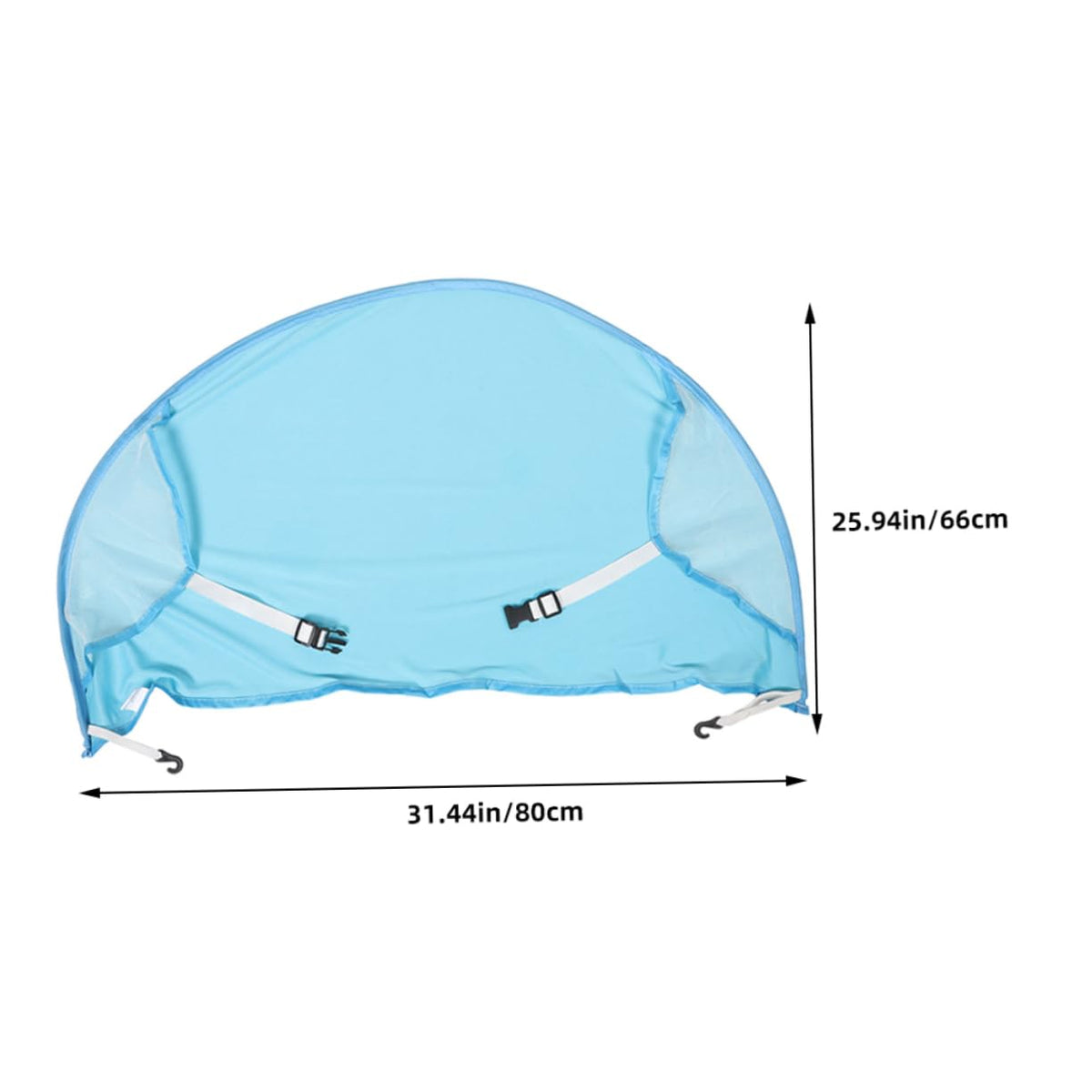 2pcs Stroller Canopy Sunshade Uv Cover for Pushchairs Easy to Install and Against Versatile Use for Outdoor Activities