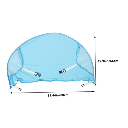 2pcs Stroller Canopy Sunshade Uv Cover for Pushchairs Easy to Install and Against Versatile Use for Outdoor Activities