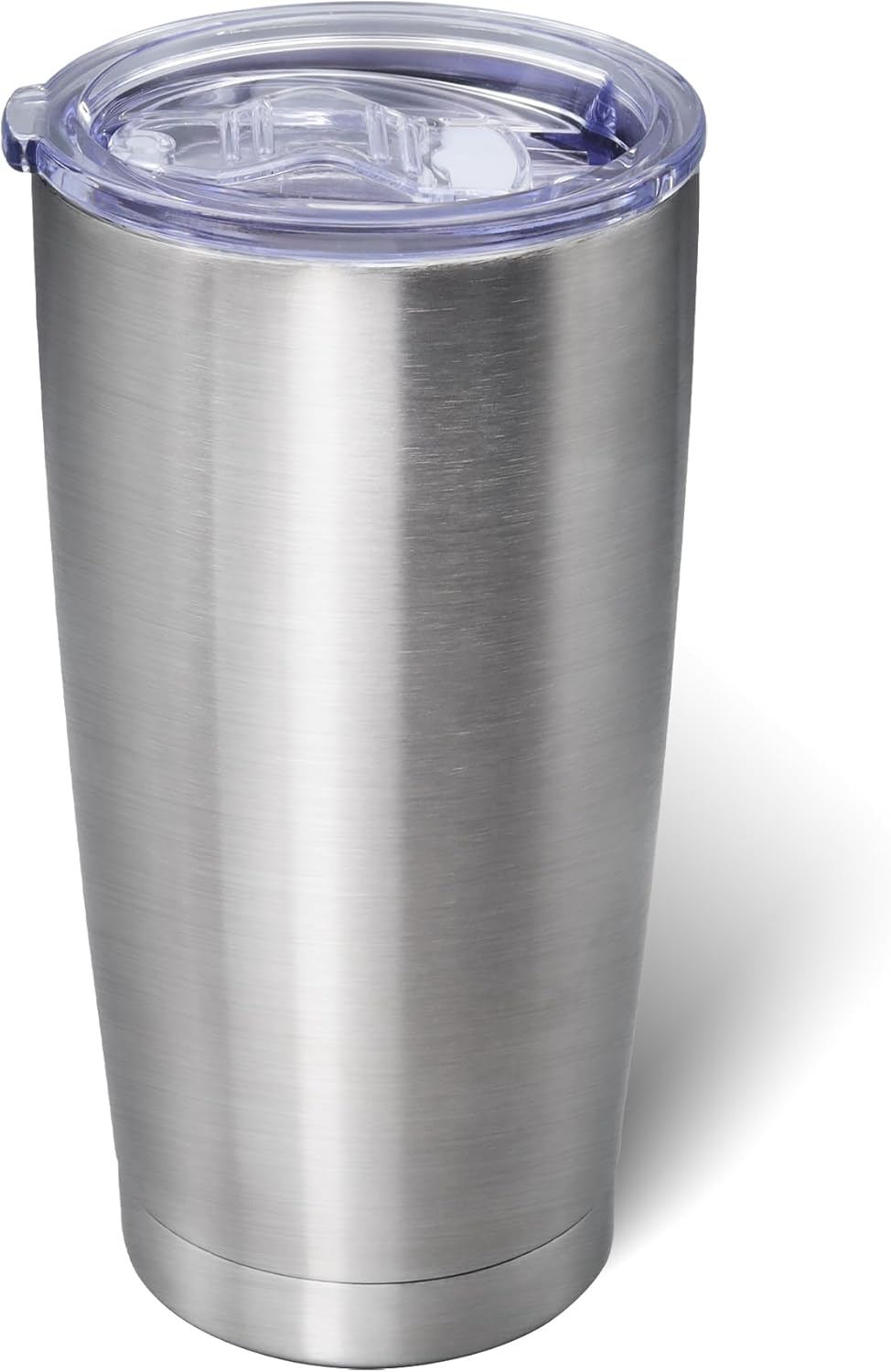 20oz Tumbler with Lid Stainless Steel Tumblers Insulated Mug White 1P