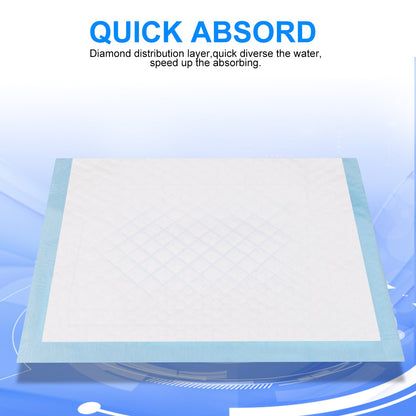 Baby Disposable Changing Pad, 100Pack Soft Waterproof Mat, Portable Diaper Changing Table & Mat, Leak-Proof Breathable Underpads Mattress Play Pad Sheet Protector(13'' 18'')