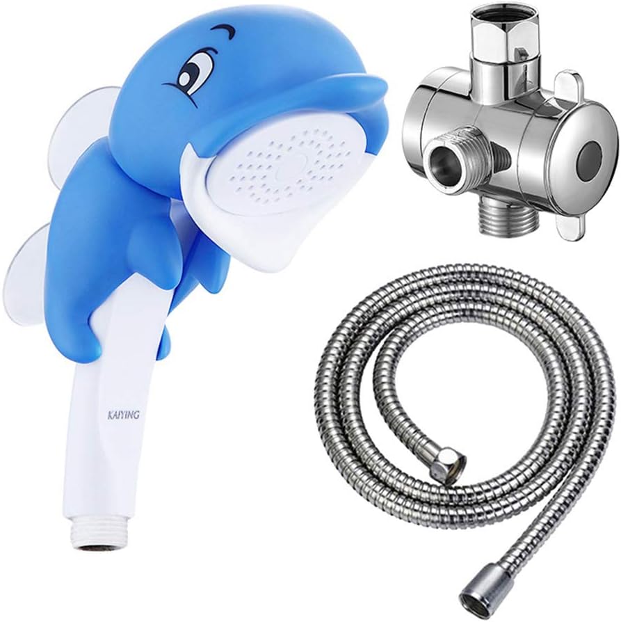 Kids Toddler Handheld Shower Head Attachment for Baby Bath
