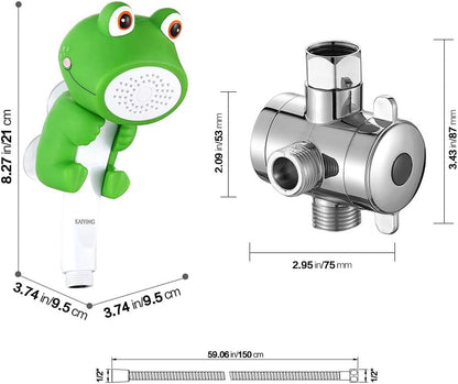 Kids Toddler Handheld Shower Head Attachment for Baby Bath