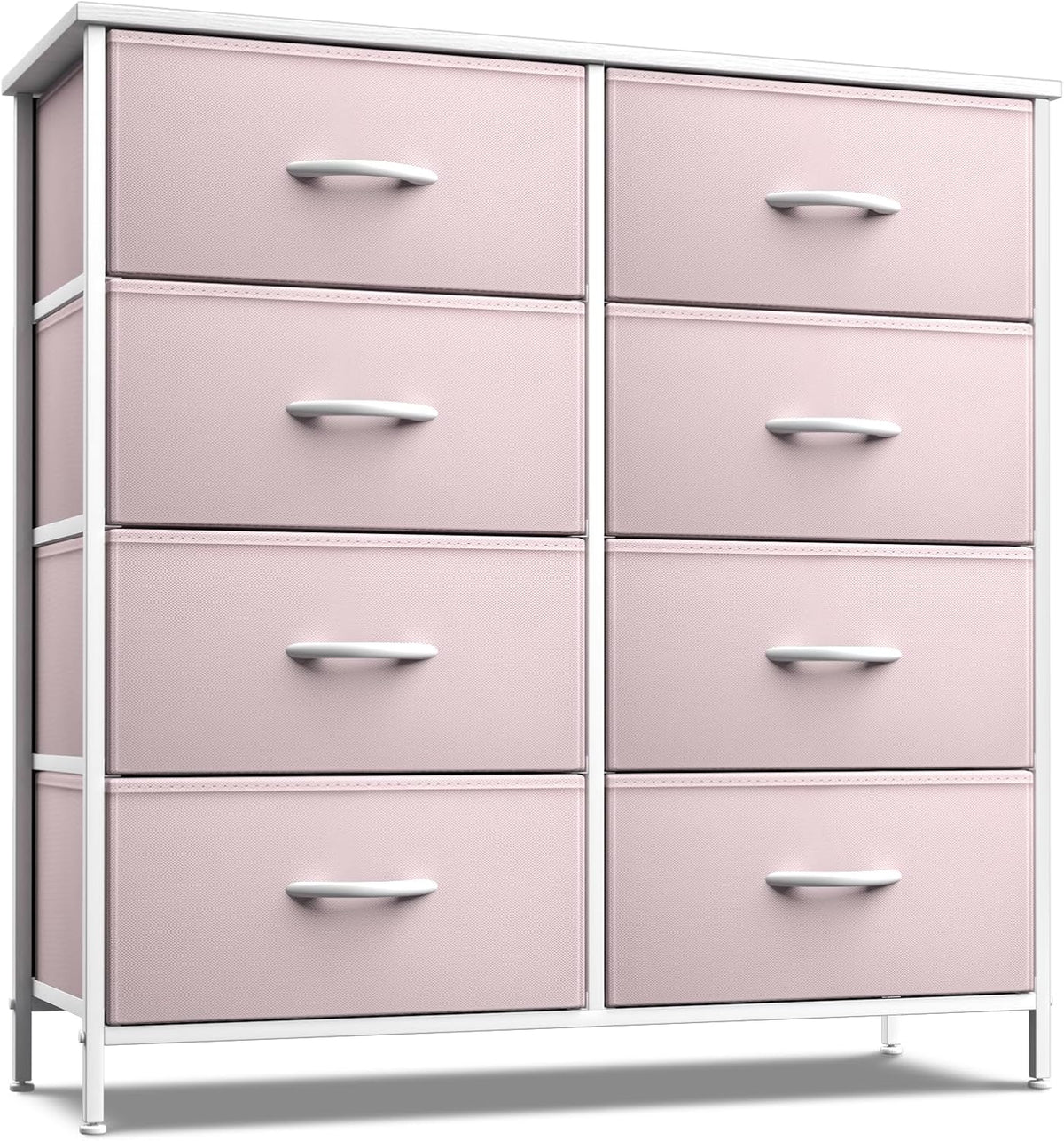 Kids Dresser, Cube Storage for Bedroom (8 Drawer, Aqua)