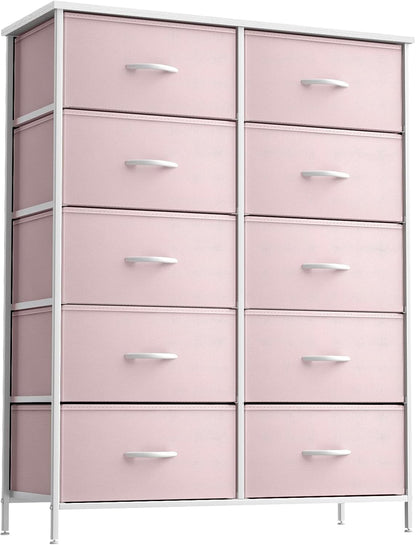 Kids Dresser, Cube Storage for Bedroom (8 Drawer, Aqua)