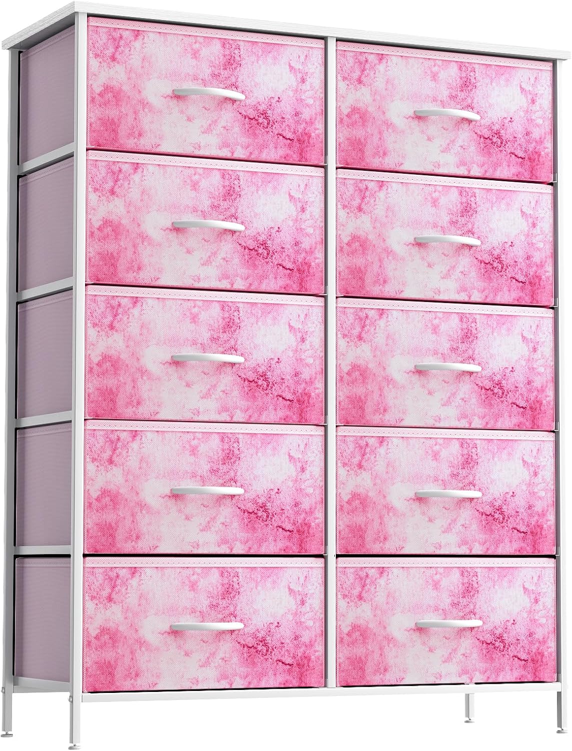 Kids Dresser, Cube Storage for Bedroom (8 Drawer, Aqua)