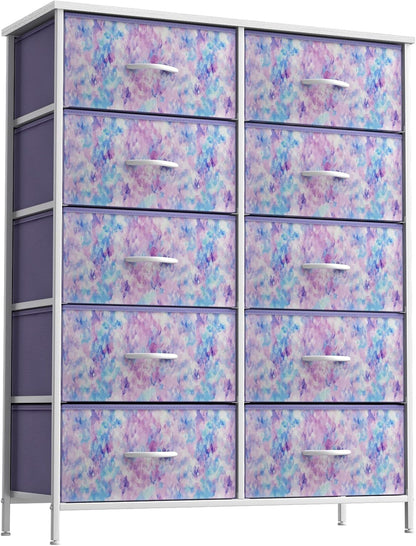 Kids Dresser, Cube Storage for Bedroom (8 Drawer, Aqua)