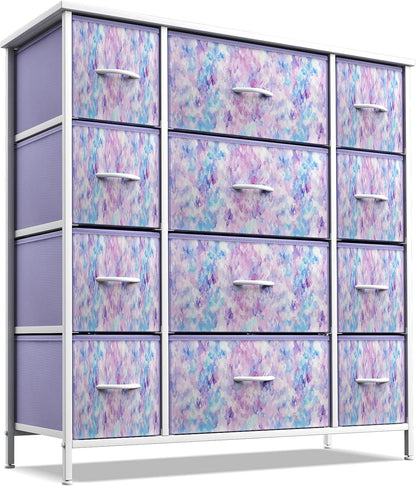 Kids Dresser, Cube Storage for Bedroom (8 Drawer, Aqua)