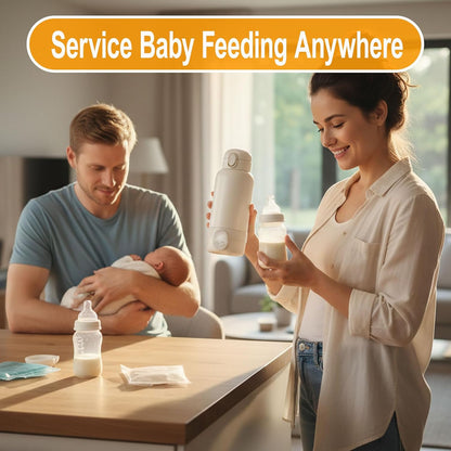 Portable Heating Milk Warmer for Travel,Breastmilk & Water Warmer
