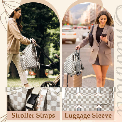 Diaper Bag Backpack Baby Large Travel Work School Backpack Women