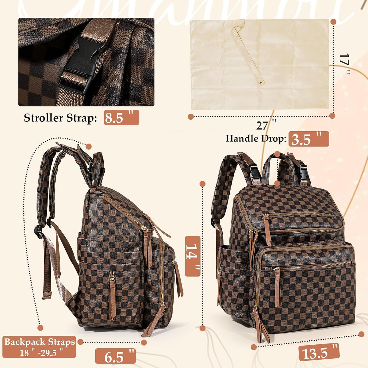 Diaper Bag Backpack Baby Large Travel Work School Backpack Women
