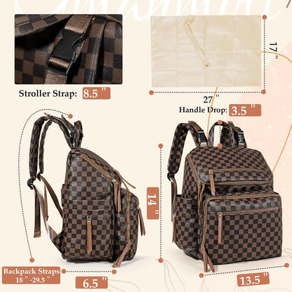 Diaper Bag Backpack Baby Large Travel Work School Backpack Women