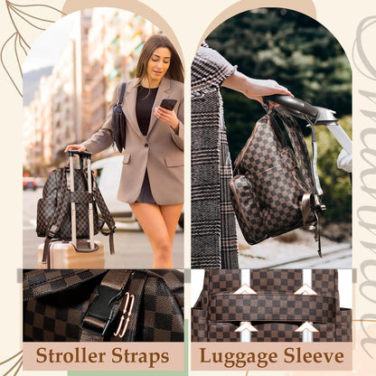 Diaper Bag Backpack Baby Large Travel Work School Backpack Women