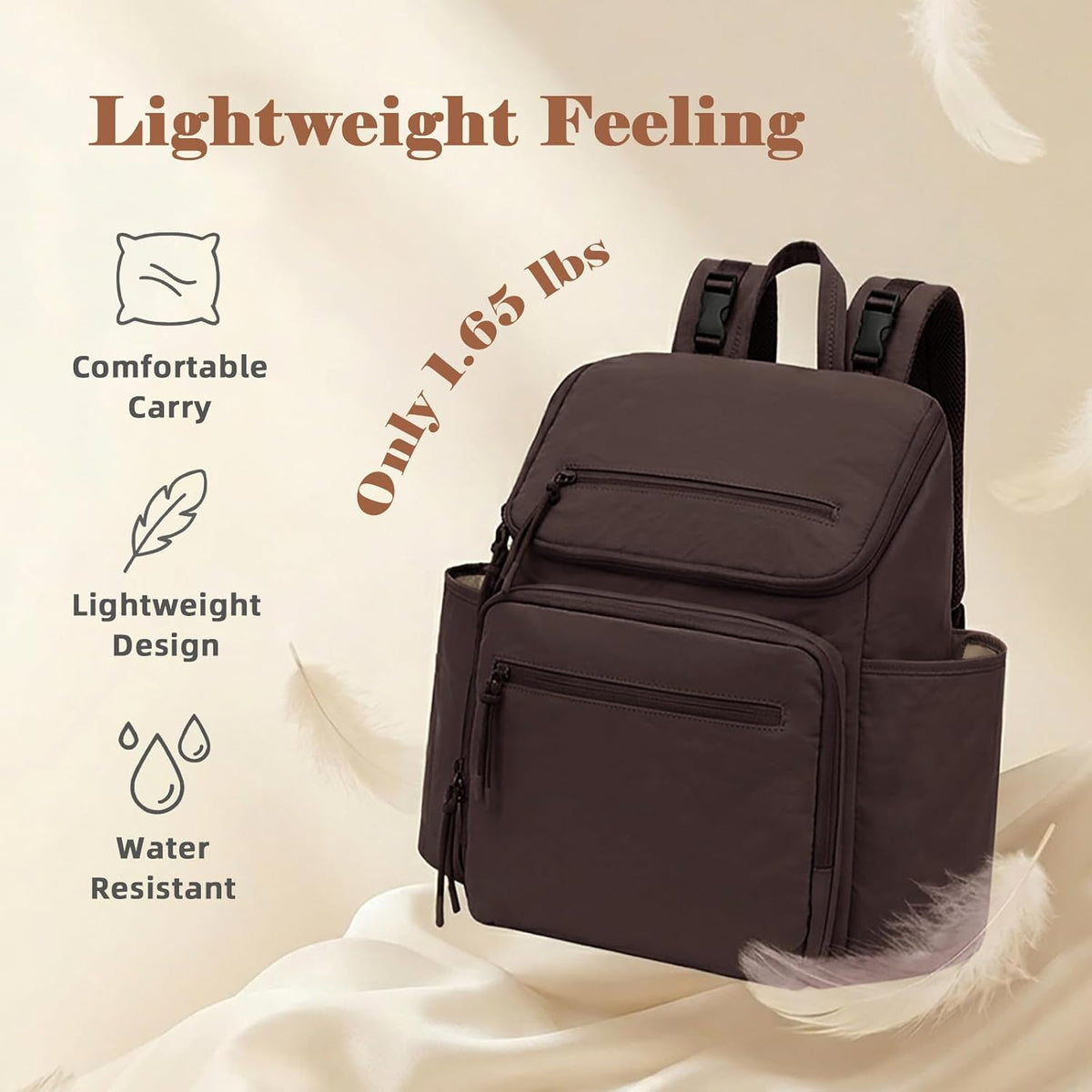 Diaper Bag Backpack Baby Large Travel Work School Backpack Women