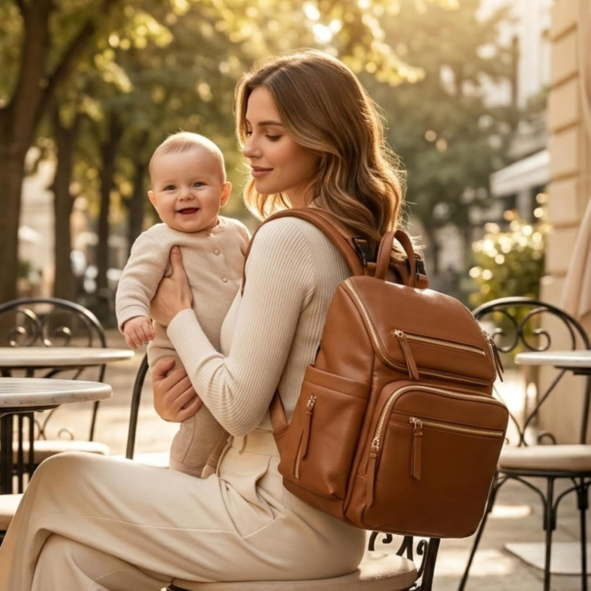 Diaper Bag Backpack Baby Large Travel Work School Backpack Women