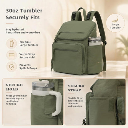 Diaper Bag Backpack Baby Large Travel Work School Backpack Women