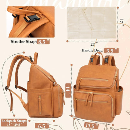 Diaper Bag Backpack Baby Large Travel Work School Backpack Women