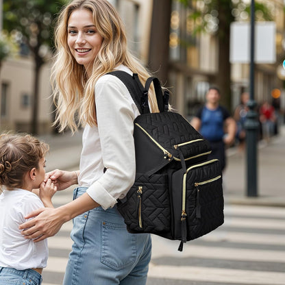 Diaper Bag Backpack Baby Large Travel Work School Backpack Women