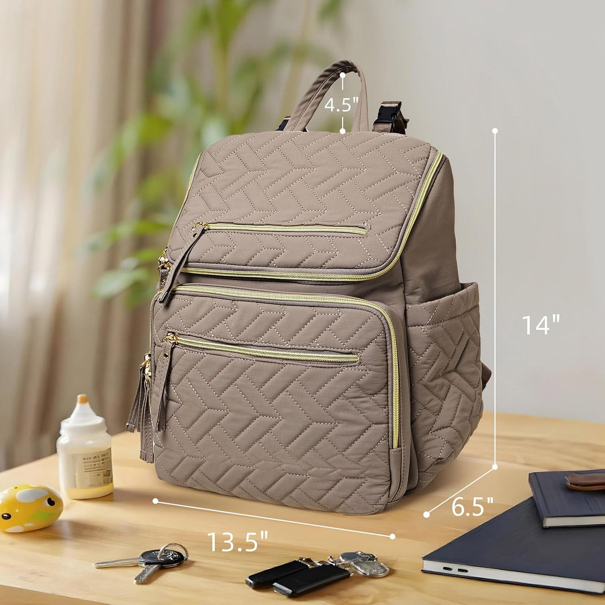 Diaper Bag Backpack Baby Large Travel Work School Backpack Women