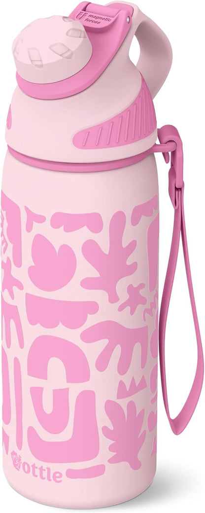 Seaside Sipper 20 oz Insulated Stainless Steel Coffee Tumbler, Reusable Iced Coffee Cup, Hot Coffee Travel Mug with Lid, BPA Free, Leak-Proof Lid - Urban Circuit