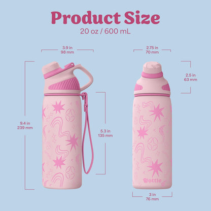 Seaside Sipper 20 oz Insulated Stainless Steel Coffee Tumbler, Reusable Iced Coffee Cup, Hot Coffee Travel Mug with Lid, BPA Free, Leak-Proof Lid - Urban Circuit