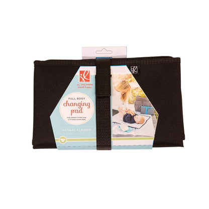 J.L. Childress X-Large Full Body Portable Changing Pad for Babies, Black