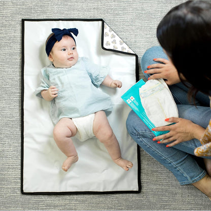 J.L. Childress X-Large Full Body Portable Changing Pad for Babies, Black
