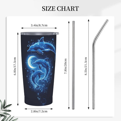 Bee Tumbler with Lid and Straw 20oz Travel Coffee Mug Gifts Stainless Steel Vacuum Insulated Cup Double Wall Water Bottle for Office Car Home