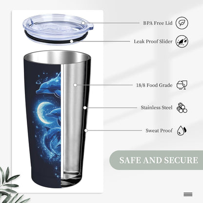 Bee Tumbler with Lid and Straw 20oz Travel Coffee Mug Gifts Stainless Steel Vacuum Insulated Cup Double Wall Water Bottle for Office Car Home