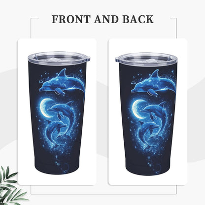 Bee Tumbler with Lid and Straw 20oz Travel Coffee Mug Gifts Stainless Steel Vacuum Insulated Cup Double Wall Water Bottle for Office Car Home