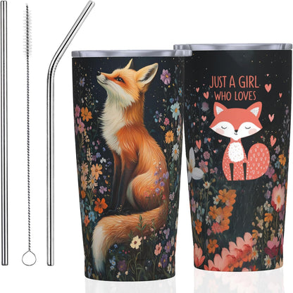 Bee Tumbler with Lid and Straw 20oz Travel Coffee Mug Gifts Stainless Steel Vacuum Insulated Cup Double Wall Water Bottle for Office Car Home