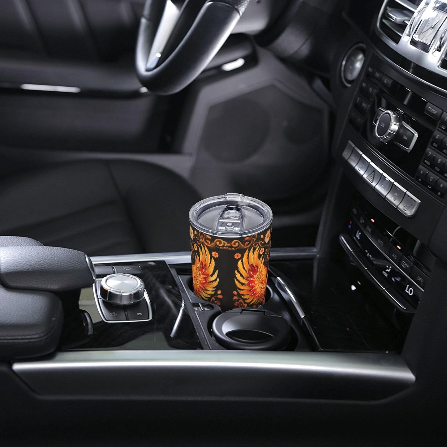 Bee Tumbler with Lid and Straw 20oz Travel Coffee Mug Gifts Stainless Steel Vacuum Insulated Cup Double Wall Water Bottle for Office Car Home