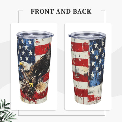 Bee Tumbler with Lid and Straw 20oz Travel Coffee Mug Gifts Stainless Steel Vacuum Insulated Cup Double Wall Water Bottle for Office Car Home
