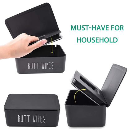 Butt Wipes Dispenser for Bathroom,8.2L x 4.9W x 3.9H inches