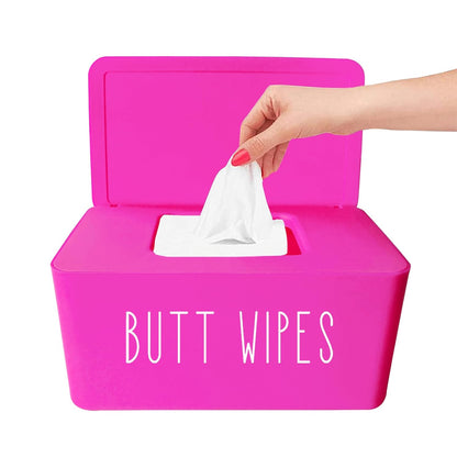 Butt Wipes Dispenser for Bathroom,8.2L x 4.9W x 3.9H inches