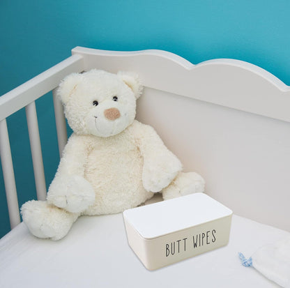 Butt Wipes Dispenser for Bathroom,8.2L x 4.9W x 3.9H inches