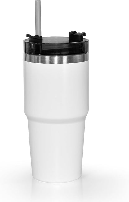 20 oz Tumbler Stainless Steel Tumblers,Reusable Double Wall Vacuum Insulated Coffee Mug for Home, Office, Outdoor Works Great for Ice Drinks and Hot Beverage(orange)