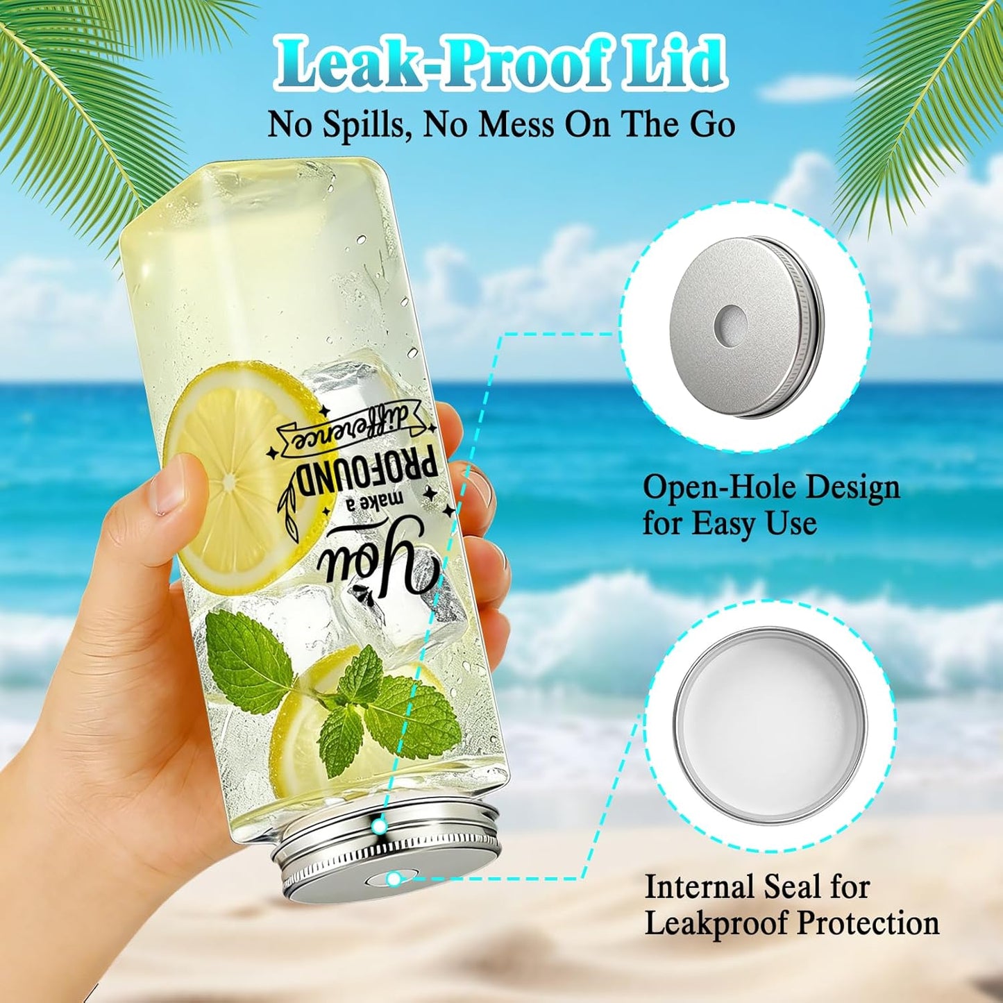 50 Pcs Employee Appreciation Tumblers 17 oz Inspirational Thank You Acrylic Skinny Cups with Lids Straws & Satin Bows for Staff Coworker Teacher Nurse Office