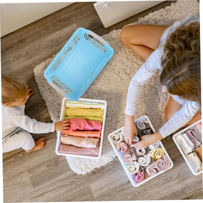 Storage Basket Toy Boxes Classroom Bins Lid for Boys and Girls Toys Organization